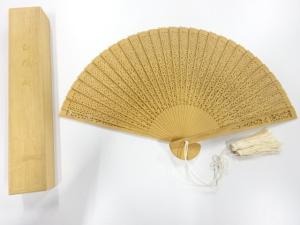 アンティーク　白檀　扇子